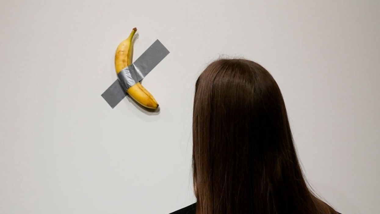 How a duct-taped banana exposed the death of beauty