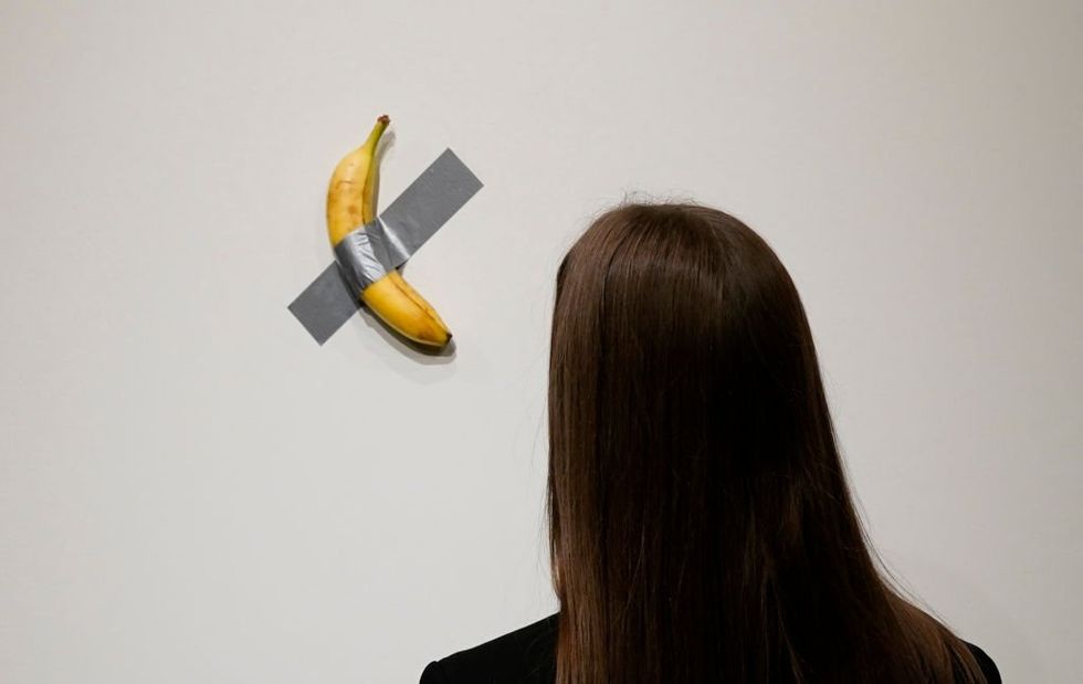 How a duct-taped banana exposed the death of beauty