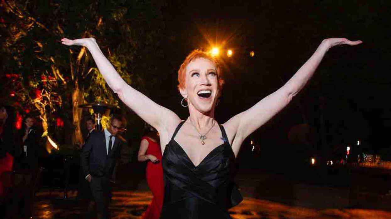 How does petty leftist Kathy Griffin get back at pro-Trump citizen who called her 'despicable'? By reporting citizen to FBI.