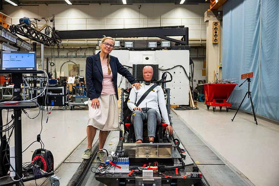 How female crash-test dummies could save thousands of lives