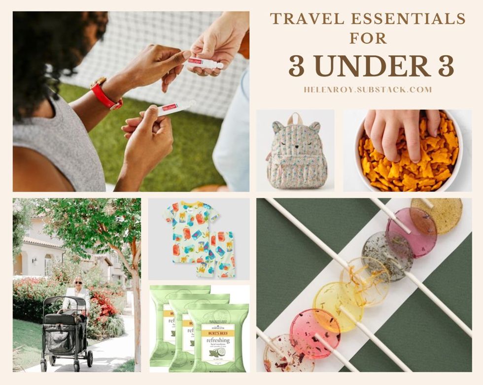 How to survive international travel with 3 kids under 3