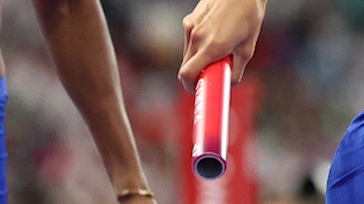 HS runner who struck opponent in head with baton charged with assault and battery