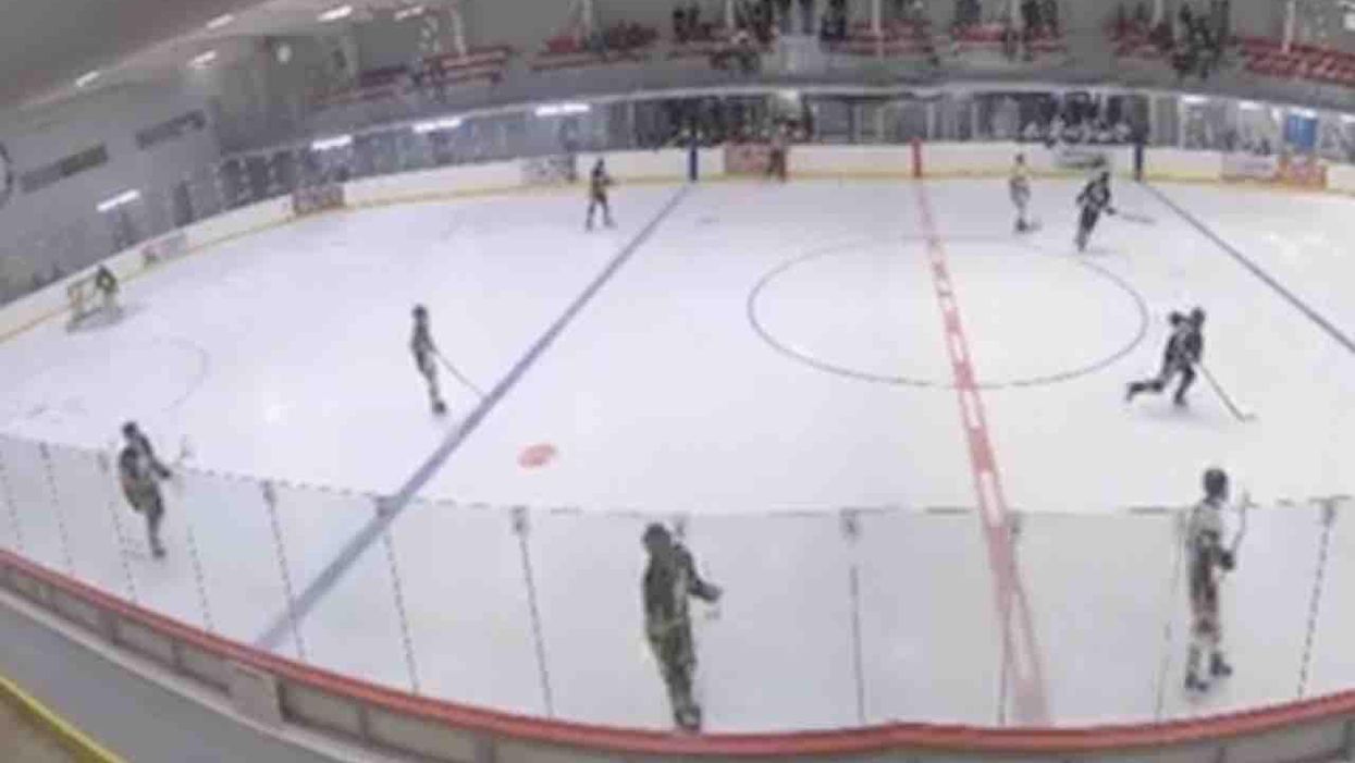 HS students direct sexually vulgar chant toward female ice hockey goalie during boys' game, leaving her in tears: 'Appalled and embarrassed'