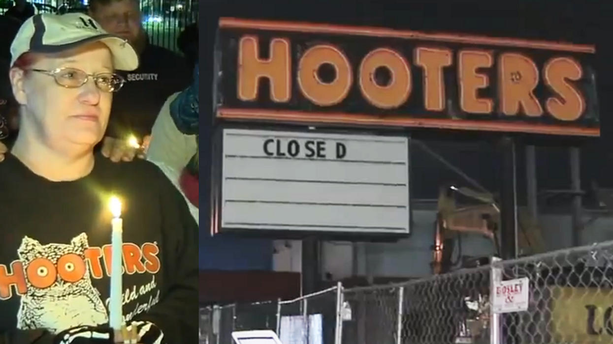 Hundreds gather for Hooters candlelight vigil in West Virginia as mourners cry and share calendars