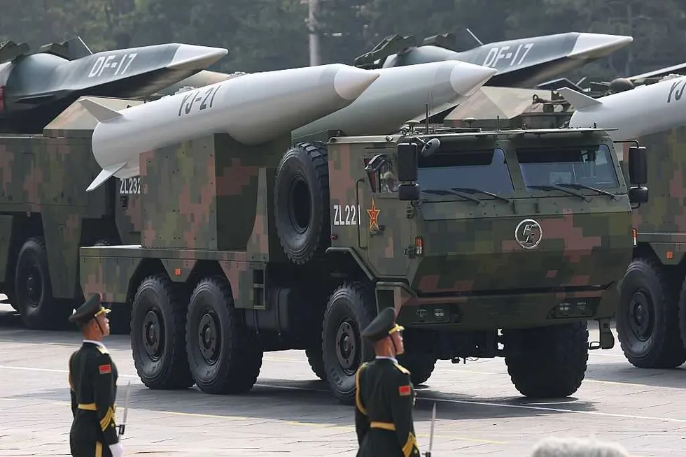 Hypersonic missiles are the new arms race. Can America catch up?