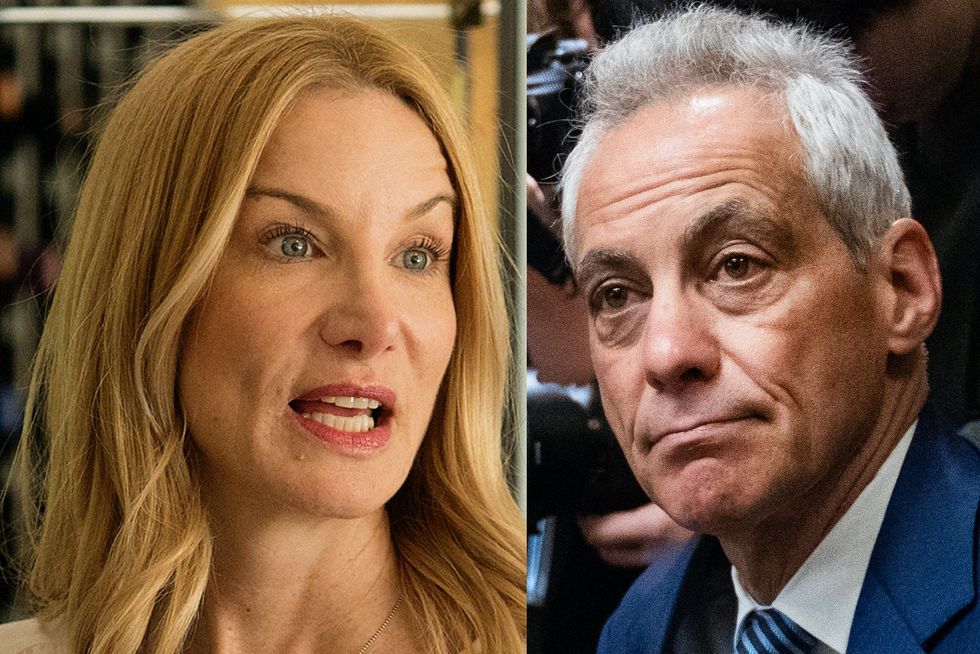 Hysterical liberal podcaster screams at Rahm Emanuel for 'selling out' transgender agenda: 'That is total bulls**t!'
