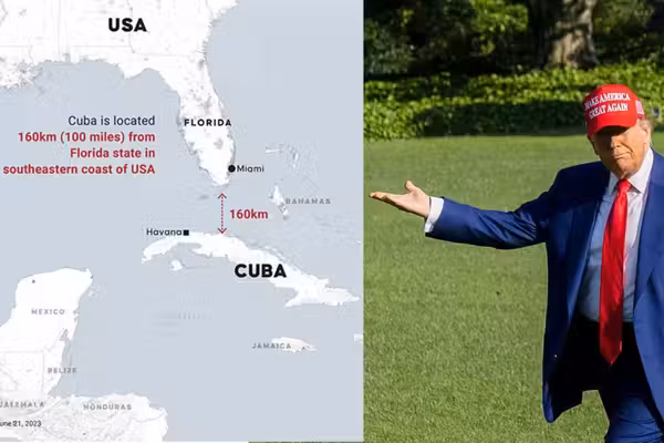 'I can do anything I want with it': Trump confirms he's eying another country for the 'taking'