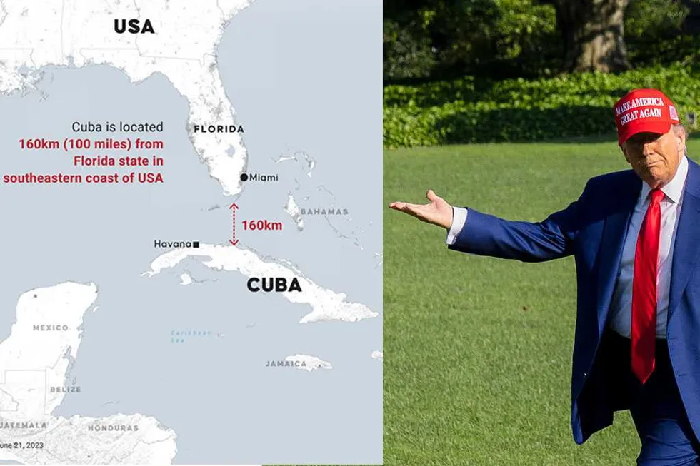 'I can do anything I want with it': Trump confirms he's eying another country for the 'taking'