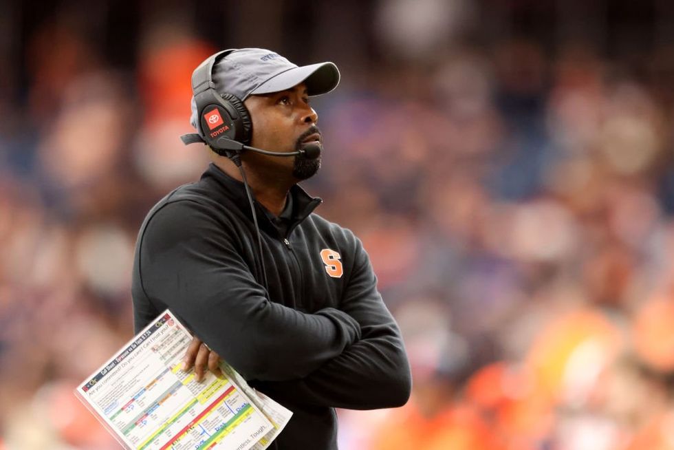 'I don't deserve soap': Syracuse football coach says he doesn't shower when loses because only 'winners get washed'