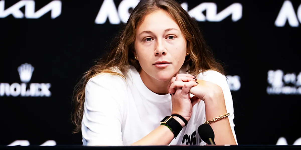 'I don't think that's relevant': American tennis star shuts down reporters fishing for anti-Trump answers