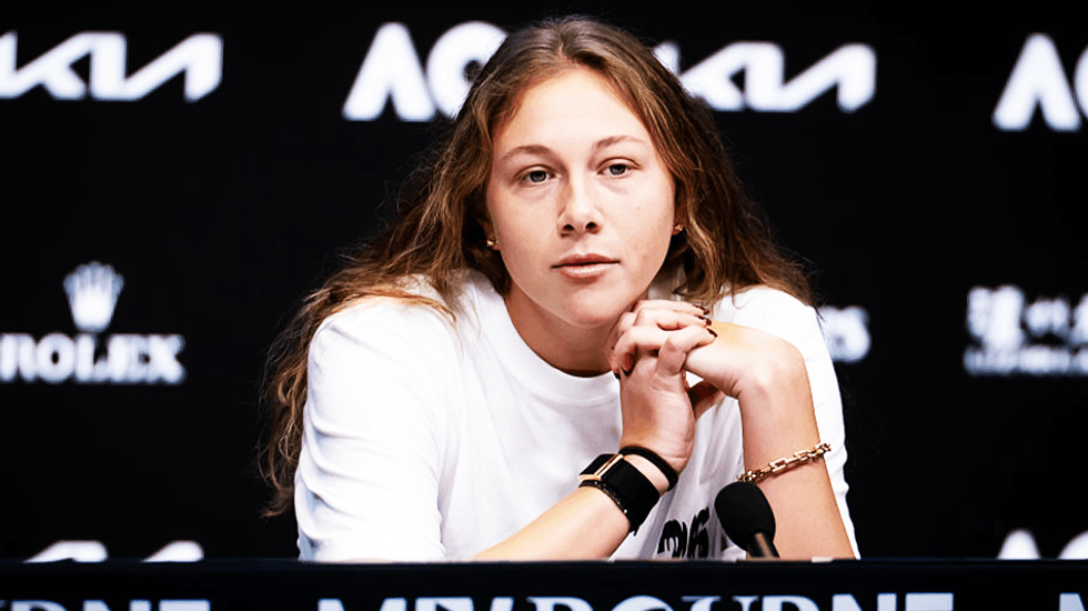 ​'I don't think that's relevant': American tennis star shuts down reporters fishing for anti-Trump answers​