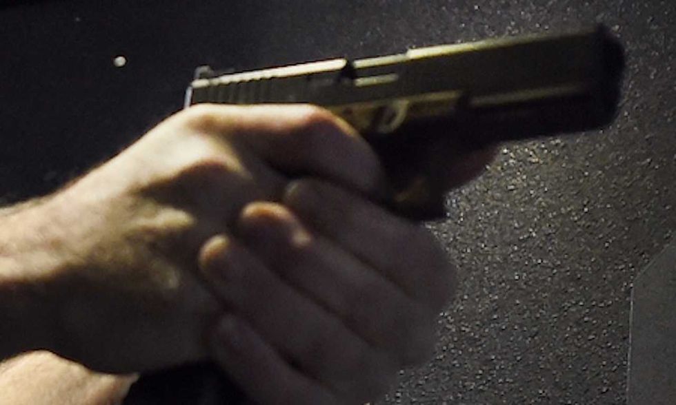 'I have a gun; don't move!' Concealed carrier protecting his wife and kids confronts burglar — and shocked crook wises up.