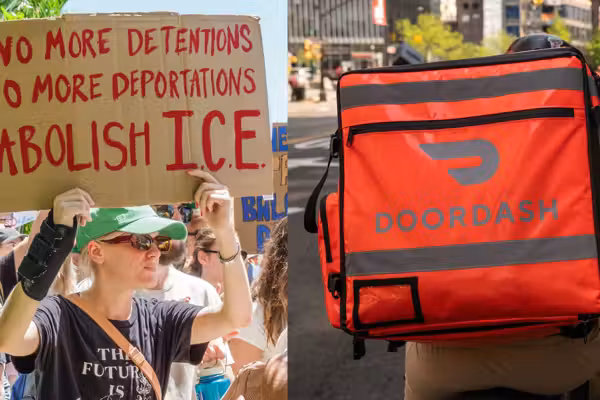 'I love communism': DoorDasher faces the consequences after 'nazi' DHS meal goes to the wrong location