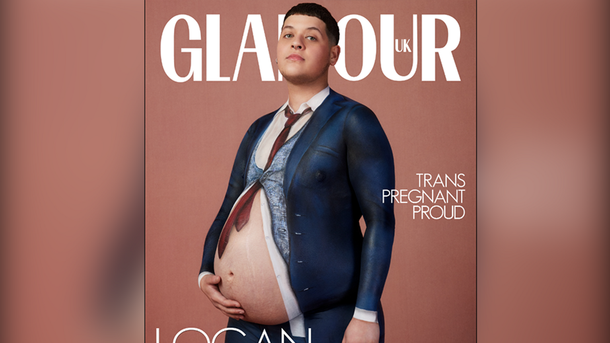 'I'm a pregnant man': British Glamour mag features pregnant transgender cover model, author of children's book about 'The Miracle of Male Birth'