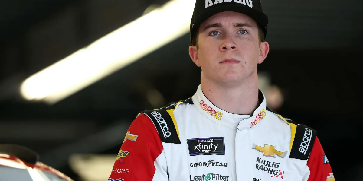 'I'm on fire!' NASCAR indefinitely suspends driver for using 'gay voice'