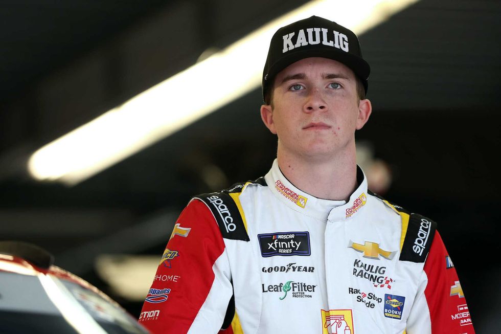 'I'm on fire!' NASCAR indefinitely suspends driver for using 'gay voice'