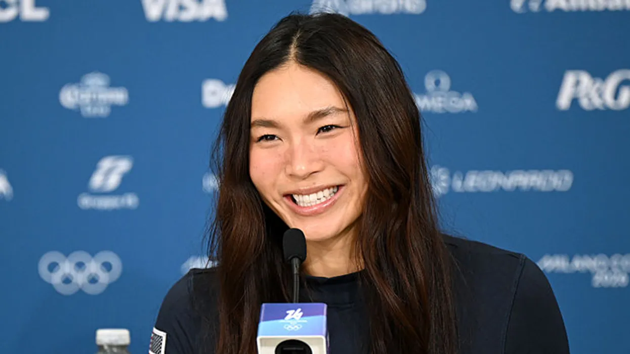 'I'm really proud': American snowboarder refuses to take the bait on question about representing USA