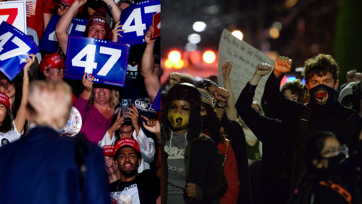 I'm thankful for American voters who rejected leftism, lawlessness, and lunacy this election