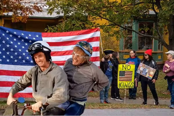 I'm with stupid: 'Dumb and Dumber' star plays pea-brained protest song