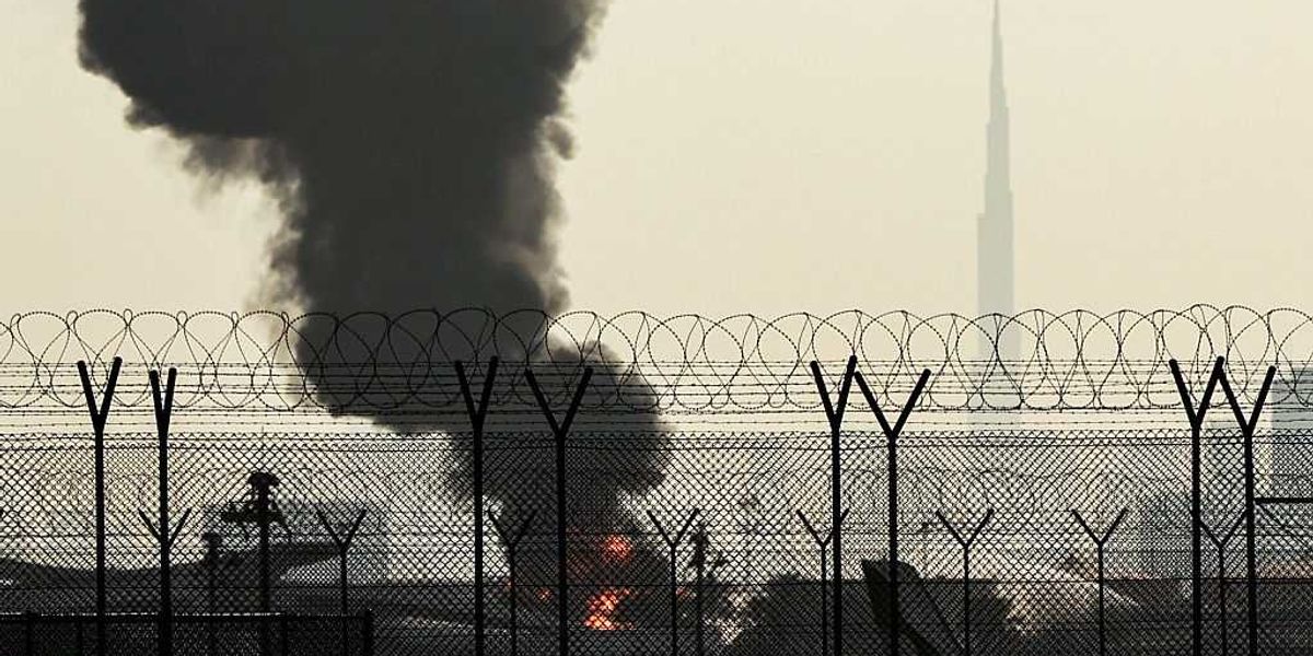 I saw the sky light up over Dubai. The real shock came next.