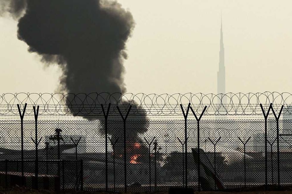 I saw the sky light up over Dubai. The real shock came next.