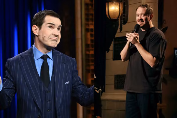 'I say worse things than that every day': Jimmy Carr issues hilarious defense of Shane Gillis