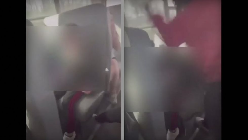 'I was horrified by what I saw': Video shows 5th-grade girl beating up 7-year-old boy on school bus — and parents are livid