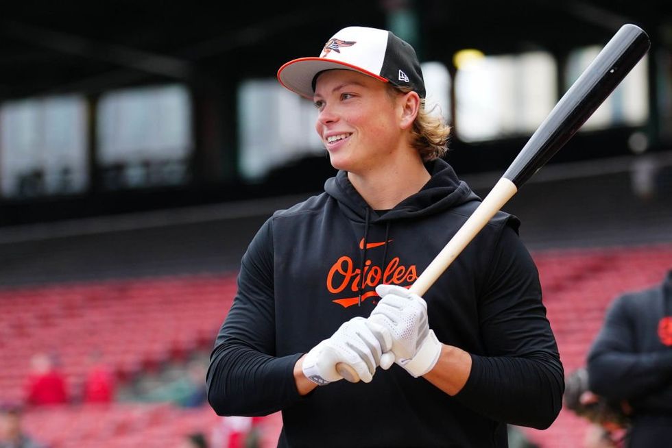 ';I wouldn';t be here without Jesus';: Baltimore Orioles rookie explains on-field ritual after MLB debut