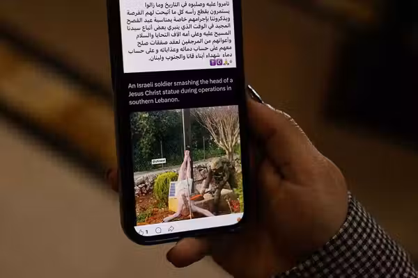 IDF soldier caught smashing Jesus statue with sledgehammer — officials and critics react