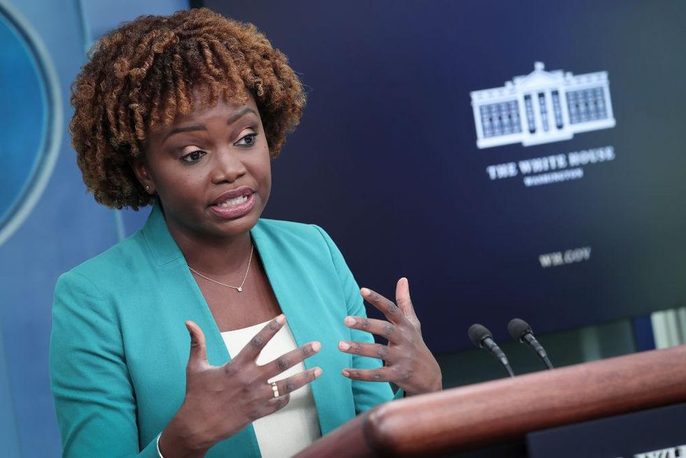 'If he's awake': Karine Jean-Pierre has another brutal press conference about Biden's stamina