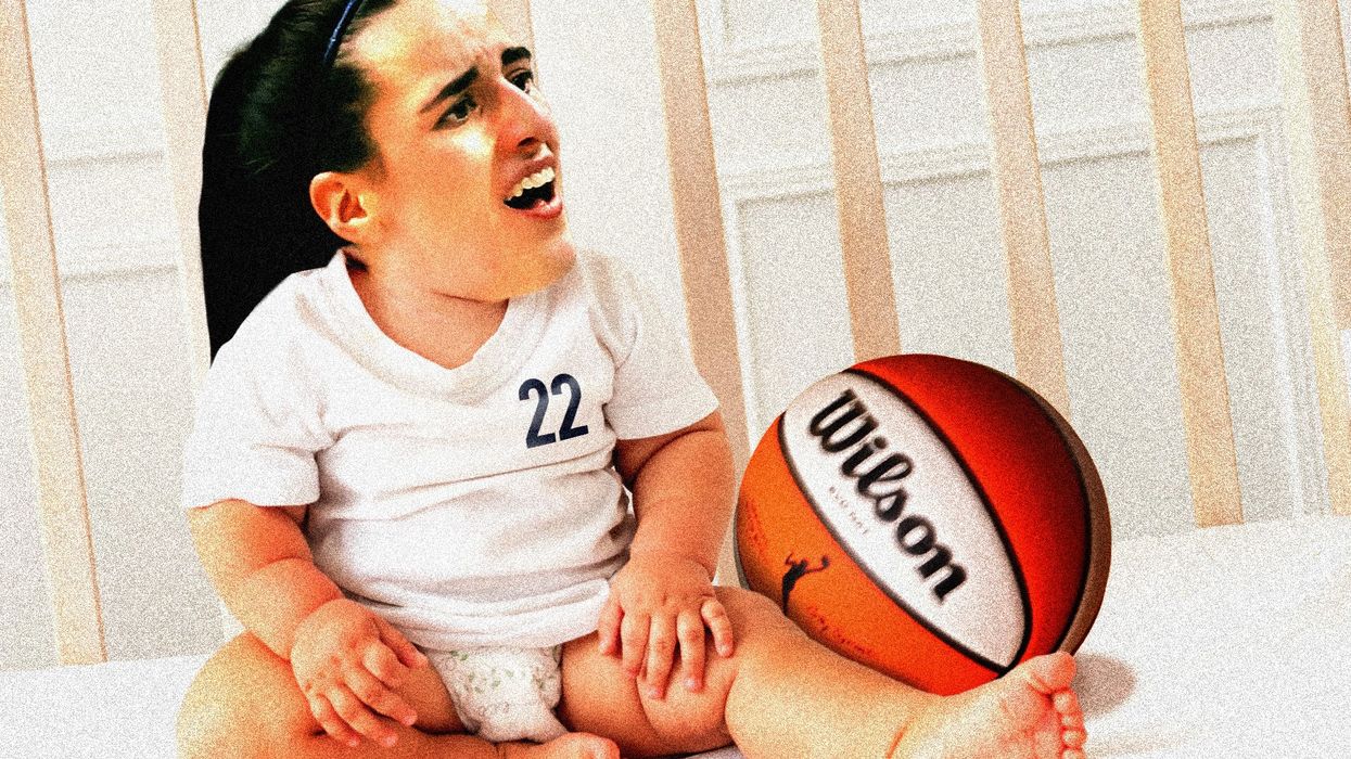 If Taylor Swift and LeBron James had a baby, she would be Cryin’ Caitlin Clark