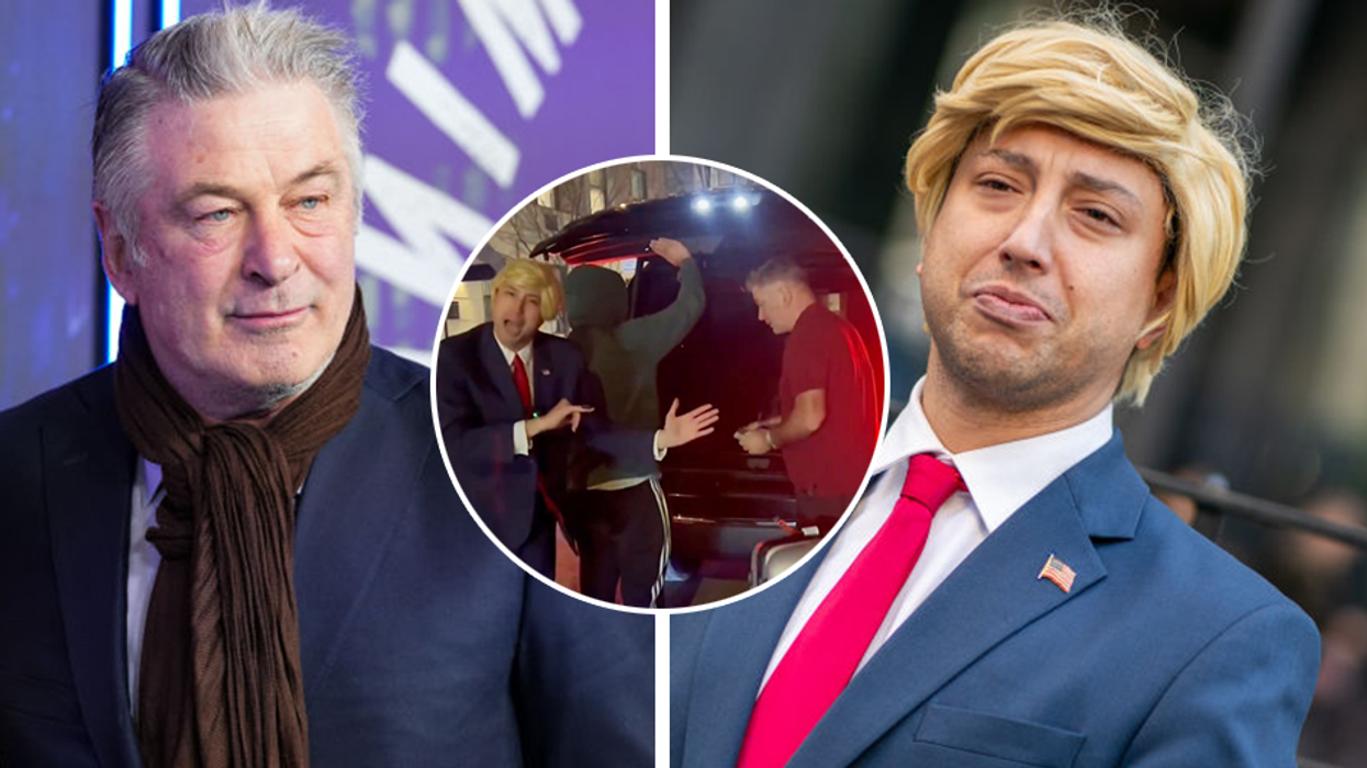 'If this camera wasn't here, I'd snap your f**king neck': Alec Baldwin threatens Trump impersonator who called him a murderer