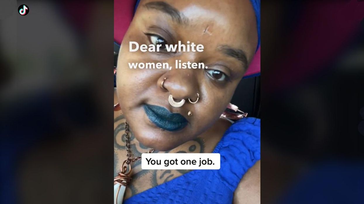 'If you value your life ... shut the f*** up': CRAZY MAD TikToker threatens white women over Roe reversal