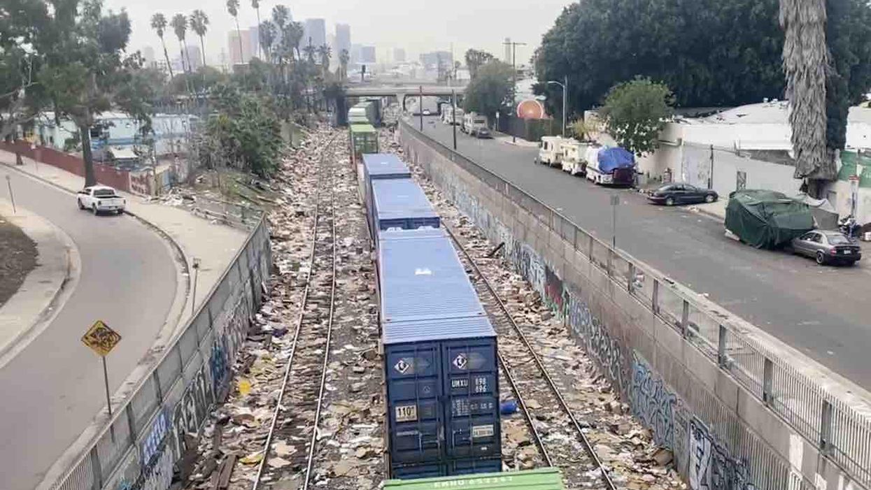 If your Amazon or UPS package is long overdue for delivery, it may be among thousands looted from broken-into train cars in LA and discarded by the tracks