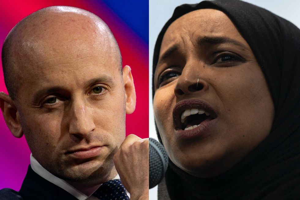 Ilhan Omar compares Stephen Miller's immigration rhetoric to Nazism