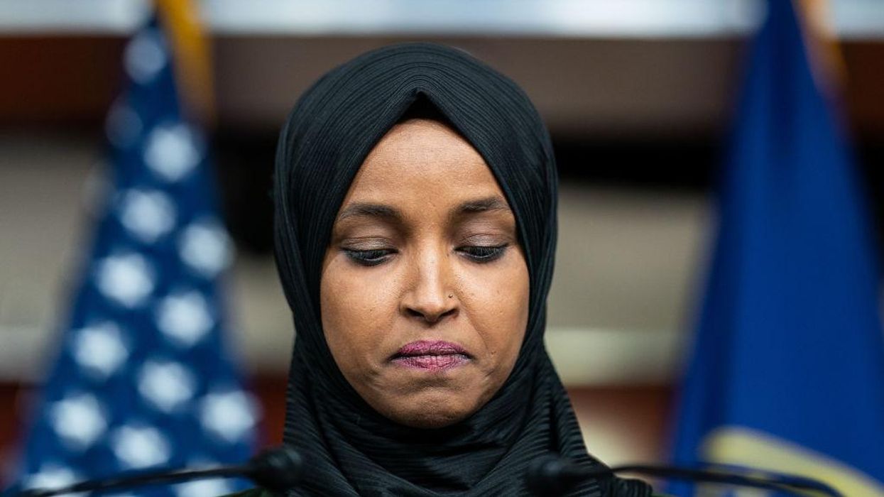 Ilhan Omar lashes out at constituent at town hall meeting, somehow makes Ukrainian suffering about herself: 'Unless you are someone like me ...'