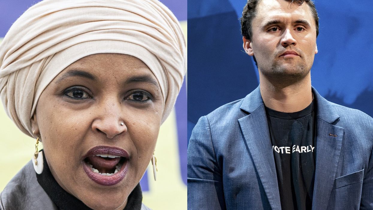 Ilhan Omar mocks Trump and others for praising Charlie Kirk: 'These people are full of s**t!'