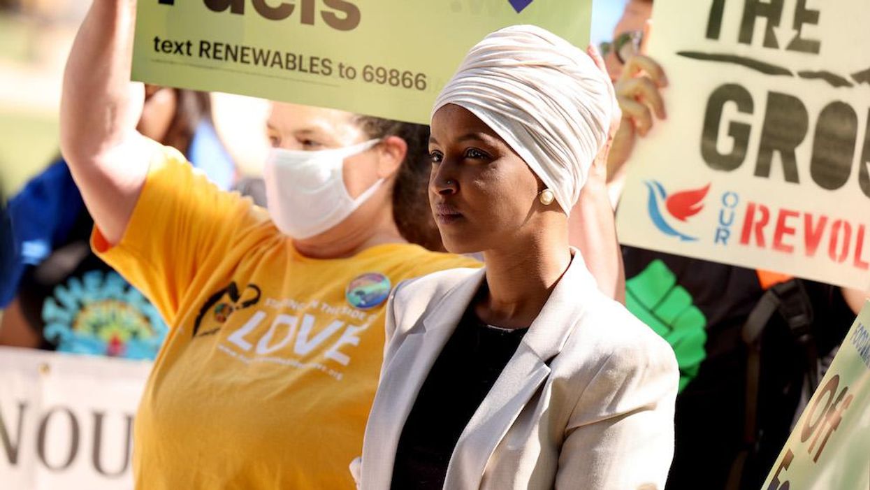 Ilhan Omar's office claims ads from pro-Israel group are putting her 'life at risk' by 'baselessly' quoting from her statements