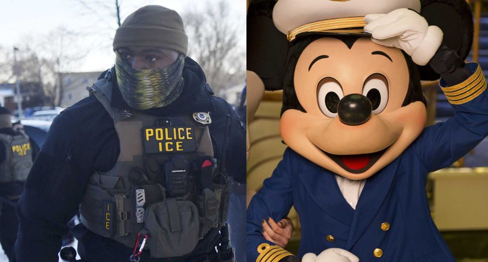 Illegal alien activists OUTRAGED over ICE 'abductions' of Disney cruise crew members