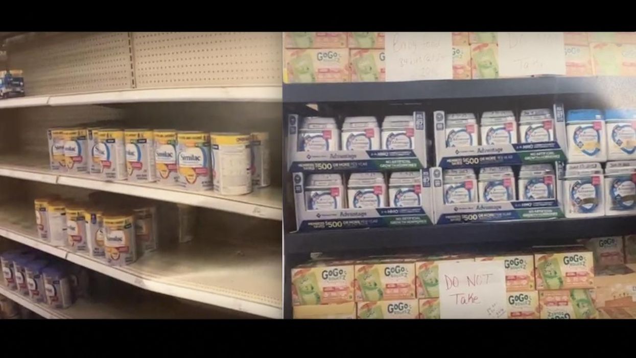 Illegal immigrants getting 'pallets' of baby formula at detention center while shelves are nearly empty in American stores, US congresswoman declares