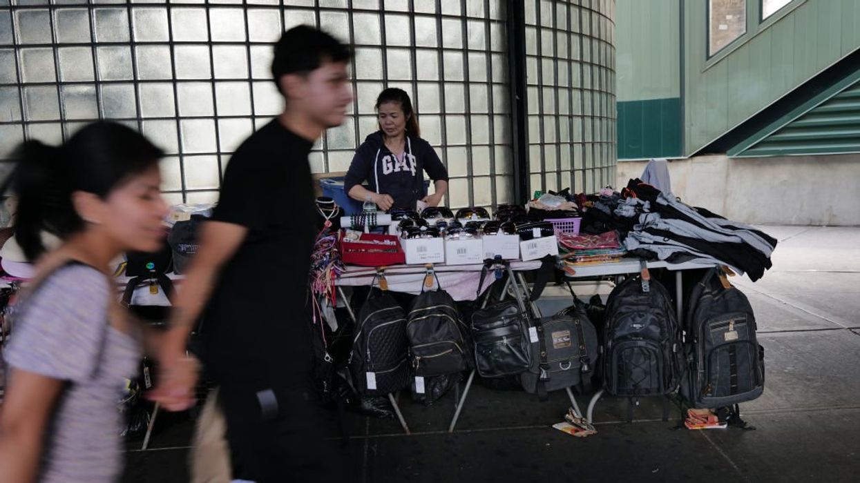 Illegal migrants take over NYC block with prostitution, open-air market selling stolen goods