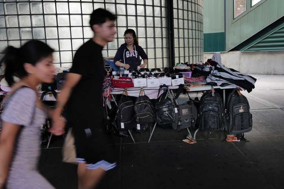 Illegal migrants take over NYC block with prostitution‚ open-air market selling stolen goods
