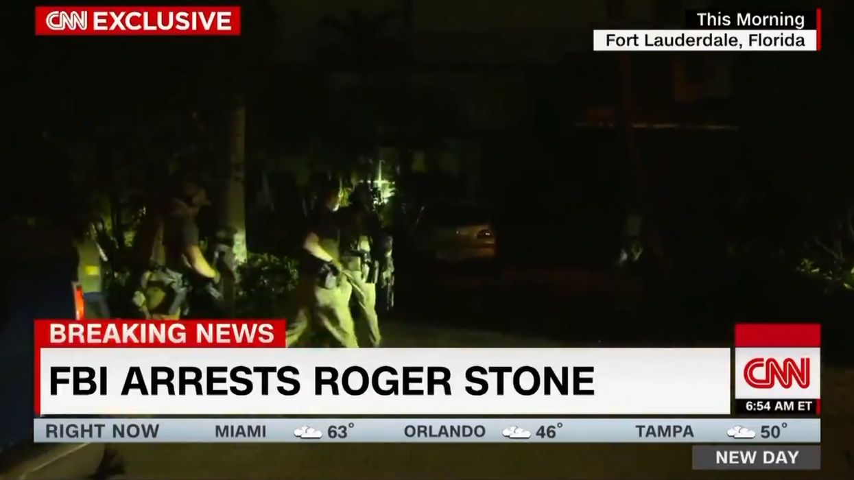 Trump accused CNN of being tipped off to Roger Stone's arrest. Here's what CNN says happened.