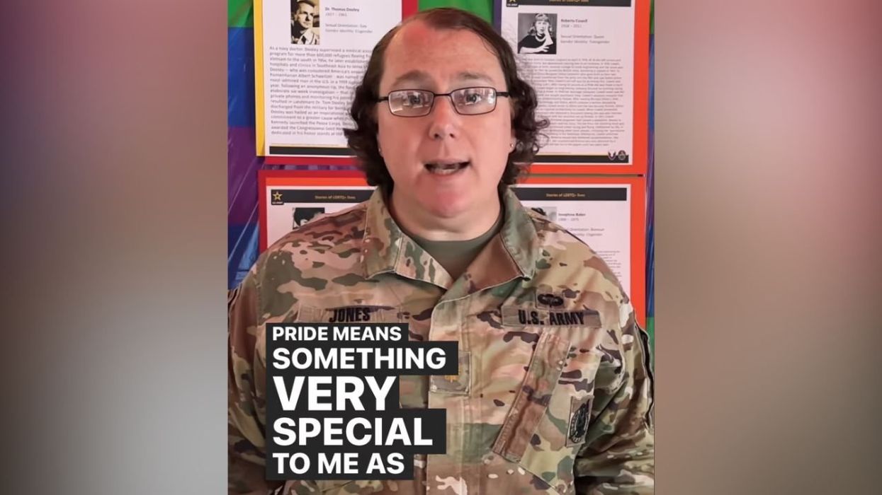 Army celebrates trans soldier, claims 'coming out' and 'living as one's true self' saves lives — meanwhile, military recruiting crisis continues