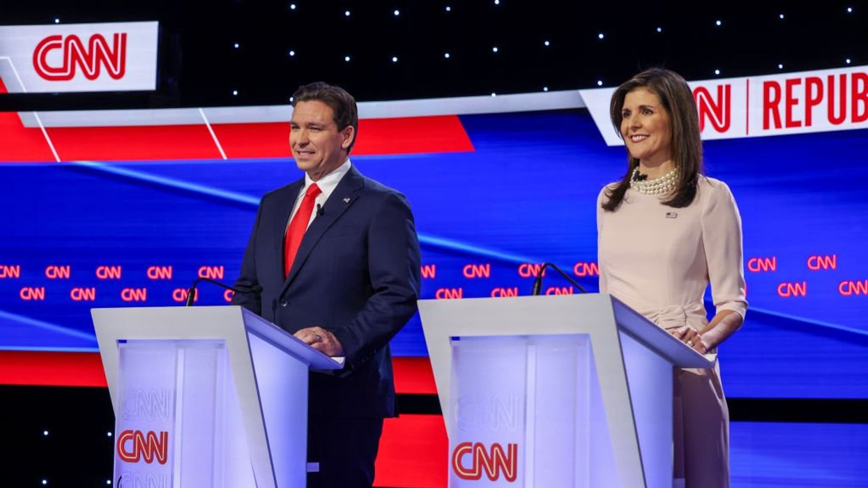During CNN debate, Haley and DeSantis field question about what they admire about each other