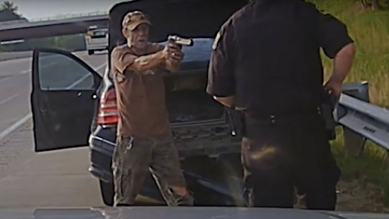 Stranded motorist shoots state trooper in chest with .44 Magnum — but ballistic vest stops bullet, and trooper unleashes deadly force in return