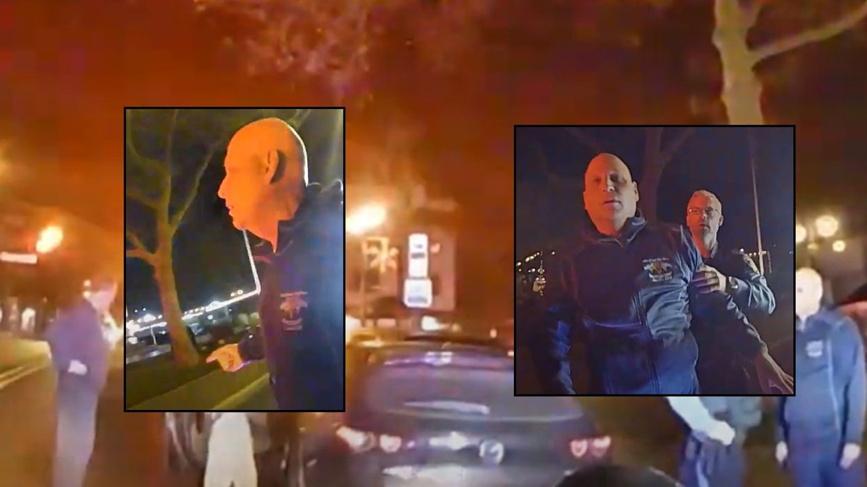 Crash investigation goes off the rails when police chief allegedly arrives to scene 'drunk,' sergeant slams him on car: Video