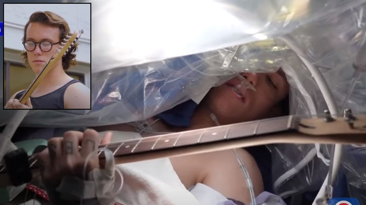 Musician strums guitar during procedure while surgeons remove brain tumor: 'Breathe and stay calm'