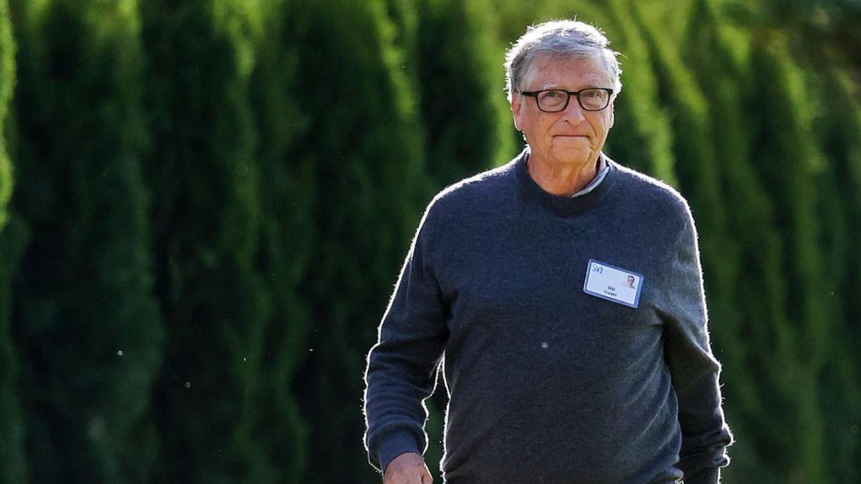 Bill Gates says that he plans to donate most of his fortune to the Gates Foundation and will eventually fall from the ranks of the world's wealthiest people