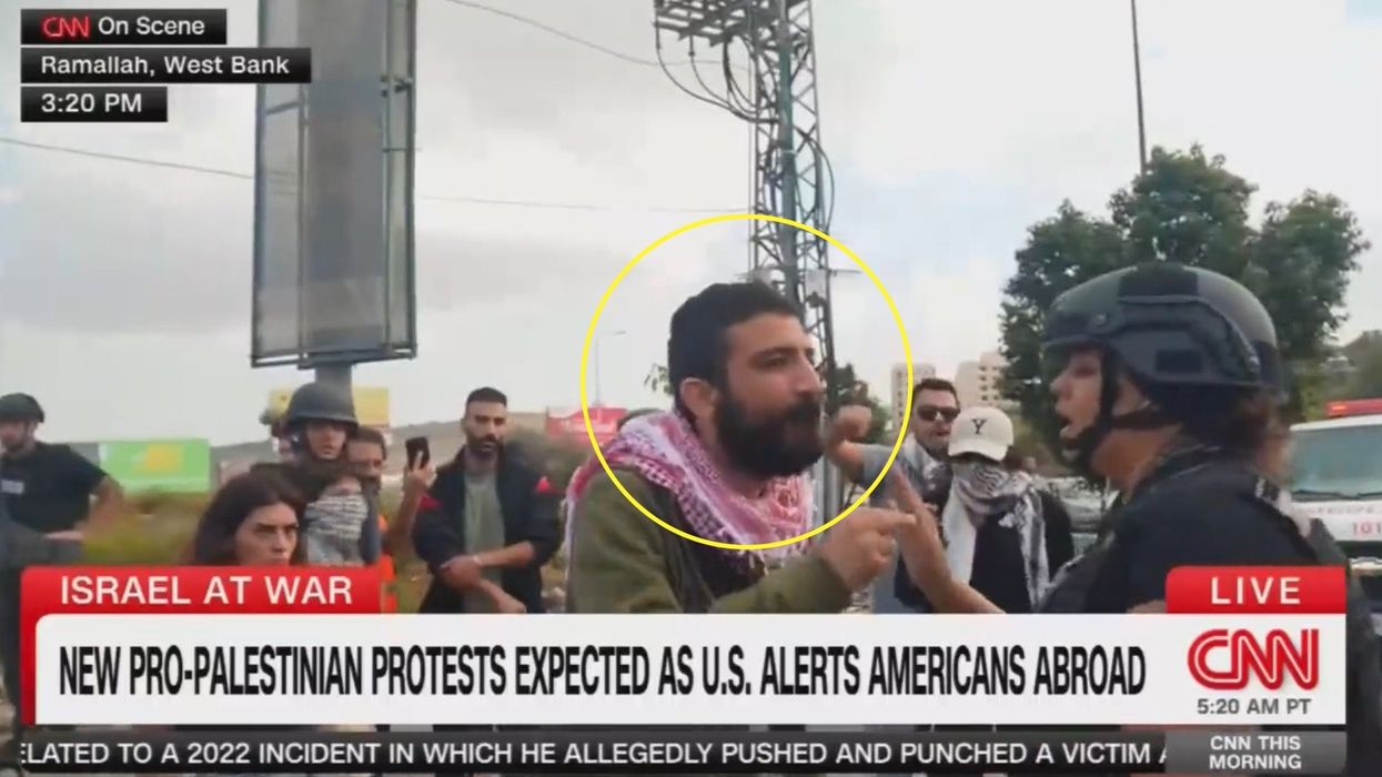 'F*** CNN!' Reporter keeps her composure as Palestinian man confronts her on live broadcast